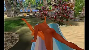 Alluring Anime Goddess Tempts Fate with Sultry Buttplug Dance in Hot 3D Realm