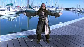 Billy has fun with girls in the tattoo shop