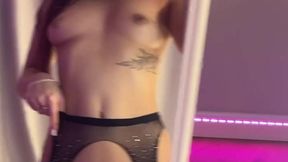 Community Member @Mabel @Teasing & #Shaved Pussy #Brunette #Small Tits #Stockings gratis hardcore porno | Tik.Porn