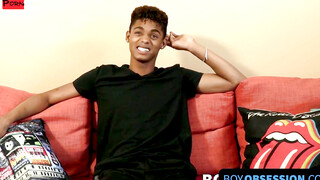 BOY OBSESSION EXCLUSIVE Deven Lions Cum Floods After Intense Interview Stunner