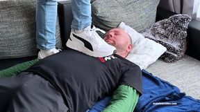 Ben really likes Martex feet