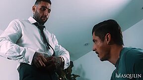 Rocky Vallarta And Tony D Angelo In Mans Ass On Tonys Mind All Day Long