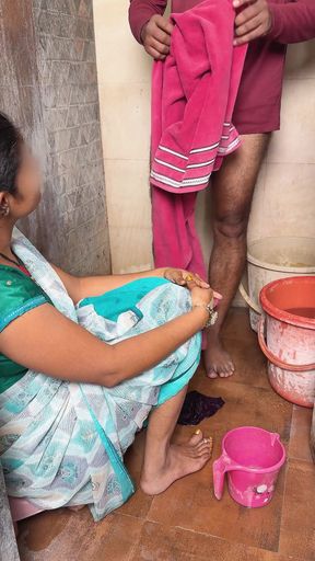While she was washing soft clothes, her brother-in-law had spilled the water from the land, and called Nirma to clean&hellip;   Clip 1