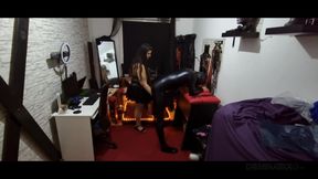 Latex Domme Fists Gaping Asshole Wide Open Dripping