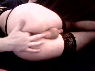 Dildo in CD ass