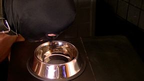 Cum Shot in Bowl