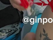 Probando para ti, mi disfraz de Diablita!!!! 😈😈😈