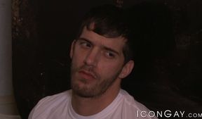Big dicked Ty Roderick badly batters Sam Truitts homosexual ass hole