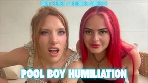 POOL BOY HUMILIATION
