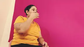 Excellent blowjob from my girlfriend deep throat