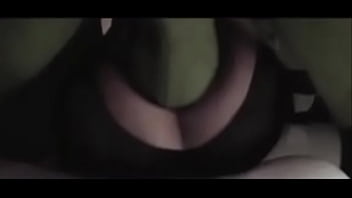 Hulk revienta a viuda negra