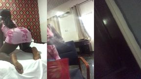 crazybitch twerking on my land lords bed whiles he is on vacation