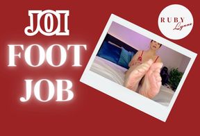 JOI FOOT JOB SOLO