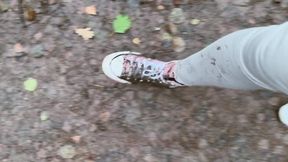 Pink Converse Muddy Walking - Part2