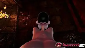 Alt-Girl Alice in Latex Oral Domination Rule34 3D Hentai - Two Hands Handjob Service, Sloppy Free-Hands Blowjob for Big Dick and Wild Deepthroat Mouth Fuck Ending in Cumshot Uncensored Animation