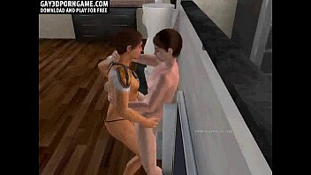 Horny 3D cartoon hunk getting fucked hard anally