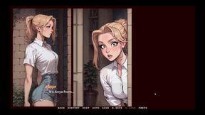 My New Girlfriend [ Taboo Hentai Game ] Ep.29 Shy Stepsis Caught Stepmom Fucking the Neighbor BBC!