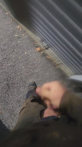 One Last Jerk at the Old Storage Unit.