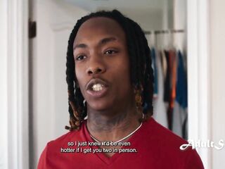 This chap Will Tell Everyone We Are Lesbians If We Dont Have A 3-some With Him