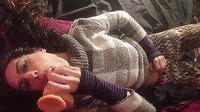 Deepthroat My Biggest Dildo