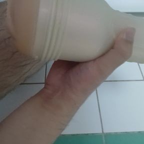 Fucking Elsa Jean Fleshlight In Shower