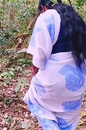 Desi Outdoor Jungle Fuck. Stepmom and Stepson Hardcore Fucking in Forest. Telugu Dirty Talks.