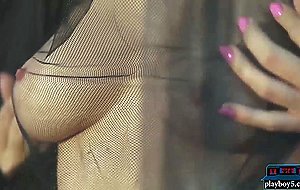 Blonde beauty from Poland on a dream date with Playboy