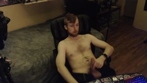 24YO CANADIAN BIG UNCUT DICK JERK OFF AND CUM ON CHEST. YOUNG COLLEGE GUY