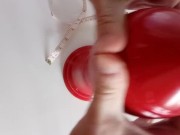 UNBOXING: AMERICAN BOMBSHELL DILDO RED by DOCJOHNSON (Bottomtoys)