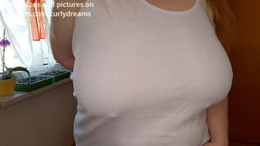 Curly_Dreams Breasts wiggle