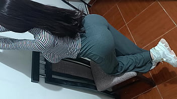 My stepdaughter&#039_s words excited me the most, I smeared some gel on the head of my penis and grabbing it from the base with one hand I directed it to her buttocks.