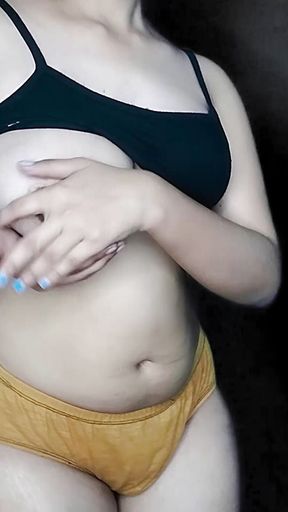 Teen Indian Girl Body Rubbing