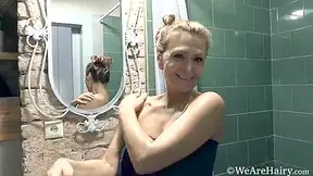 Drugaya Relaxes In Bed To Get Naked And Play