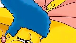 Marge Simpson real wife cheating