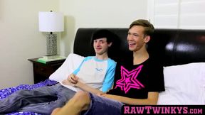 RawTwinkys.com - Twinks tight hole fucked raw and filled with loads of hot cum