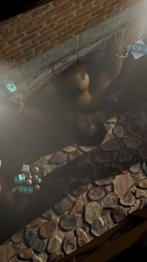 Throat Fucking A Black Milf In A Reverse Gloryhole Orgy   Clip 1