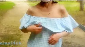 Asian Public Displaying In The Park - The Secret Vlog Gig 15