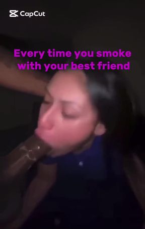 Cock deepthroat blowjob gooning - POV jerkmate experience