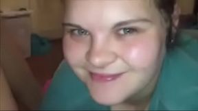 gorda kenya bbw tragando semen 8