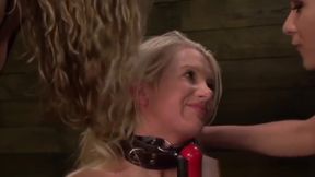 Strapon Lezdoms Have No Mercy On Submissive
