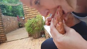 Showing My Dirty Soles