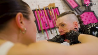 Latex Strap-On Gang Bang Orgy: Femdom Pegging with Mistress Alessa la Strange, Anuskatzz &amp; Maz Morbid