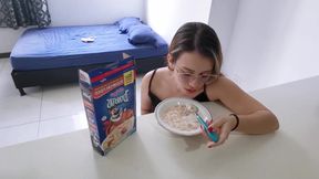 Beautiful Latina Gets Fucked by a Stranger in Her Own Home, I Leave Her Cream on Her Pink Pussy