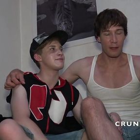 Andrea blond twink fucked raw by Calixte