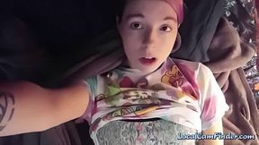 Edging Myself - Solo Teen Babe Fingering Webcam Show
