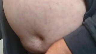 Hot milking my cock vacuum cleaner!