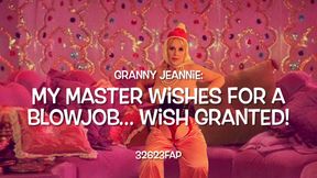 Granny Jeannie My Master Wishes for a Blowjob. Wish Granted! 32623fap