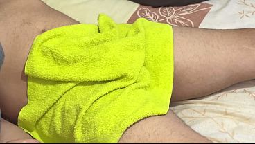 Mother-in-law with huge butt helps son-in-law_ massage turns into a