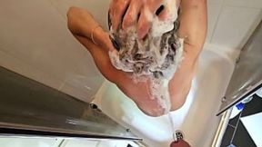 He Fucks Me Hard While I Wash My Hair, Wet Compilations - Multiple Orgasms