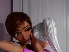 Cute Dickgirl Lose Virginity 3D HENTAI 2023 STEP Family